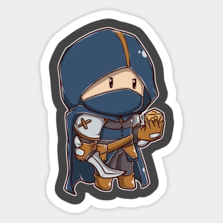 Hit Dice Rogue Sticker